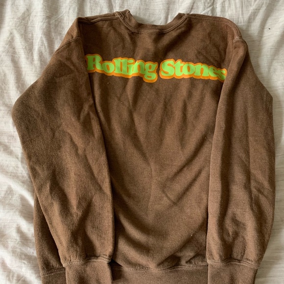 Vintage Rolling Stones hoodie, (brand unknown), cool and funky print - Picture 2 of 2